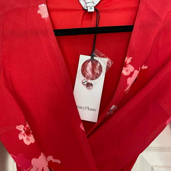 Privacy please Nixon floral midi dress - Picture 3 of 6